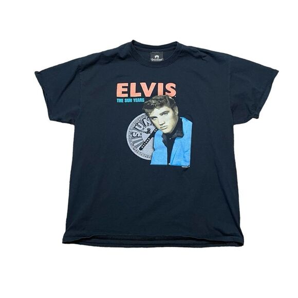 GRACELAND Elvis T-Shirt Black Size XL - Picture 1 of 4